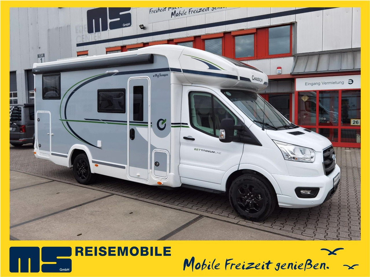 Chausson 627 TITANIUM /-2026-/ EINZELBETTEN / 4.1T. / AHK - Halvintegrerad husbil: bild 1 Chausson 627 TITANIUM /-2026-/ EINZELBETTEN / 4.1T. / AHK - Halvintegrerad husbil: bild 1