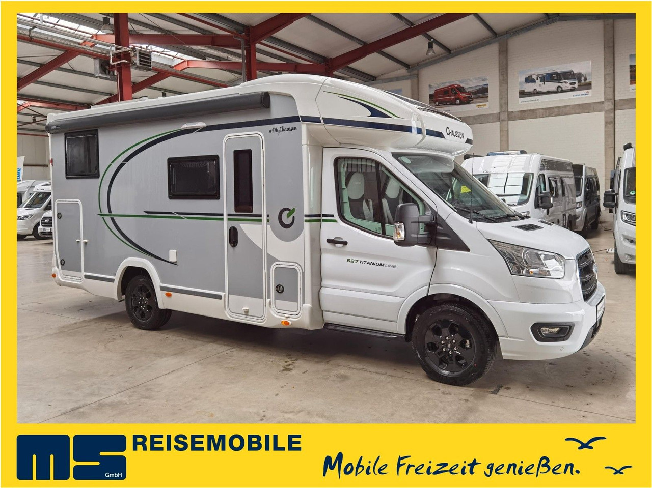 Chausson 627 TITANIUM / - 2026 - / EINZELBETTEN & HUBBETT - Halvintegrerad husbil: bild 1 Chausson 627 TITANIUM / - 2026 - / EINZELBETTEN & HUBBETT - Halvintegrerad husbil: bild 1