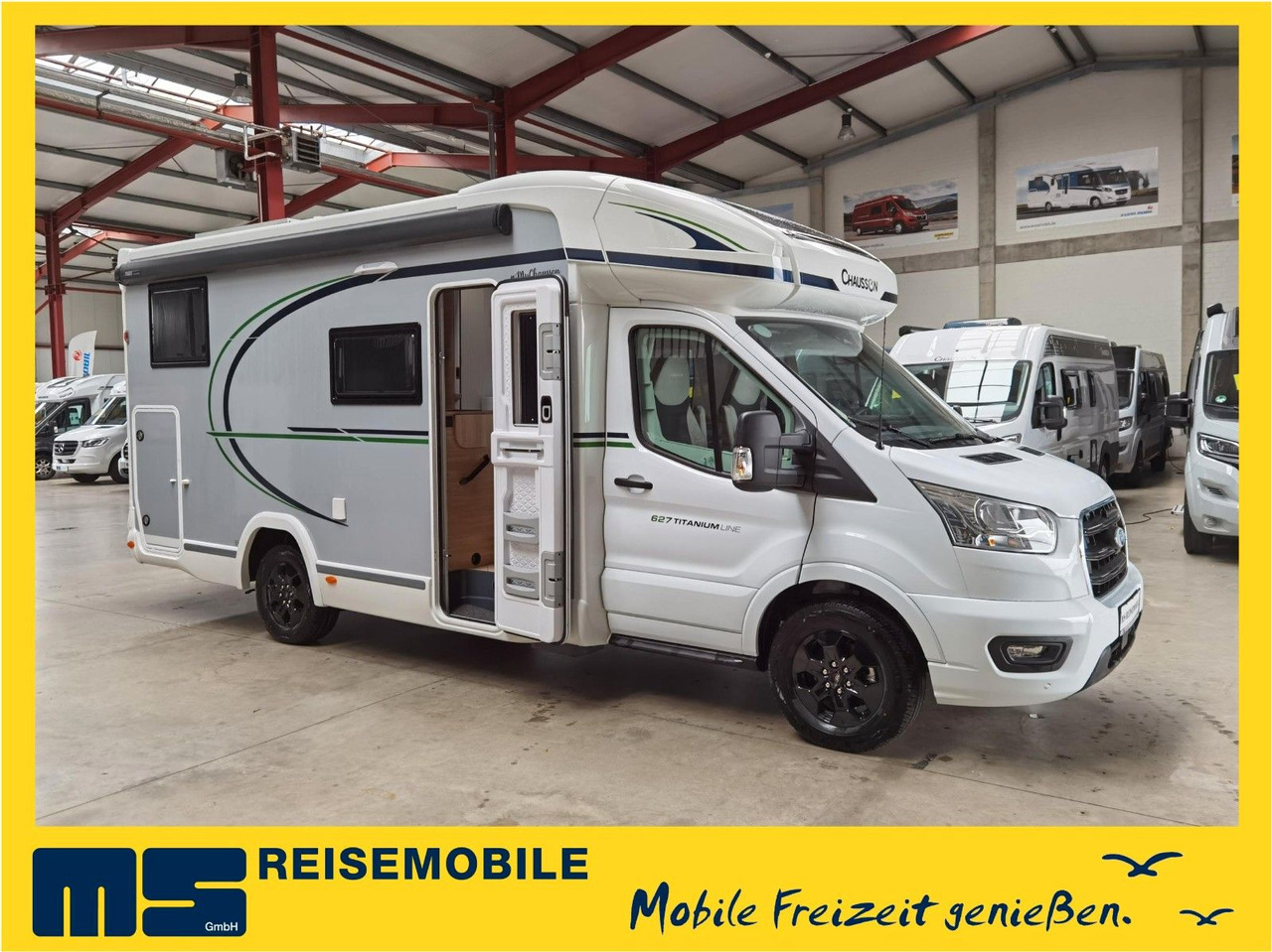 Chausson 627 TITANIUM / - 2026 -/ EINZELBETTEN & HUBBETT - Halvintegrerad husbil: bild 1 Chausson 627 TITANIUM / - 2026 -/ EINZELBETTEN & HUBBETT - Halvintegrerad husbil: bild 1