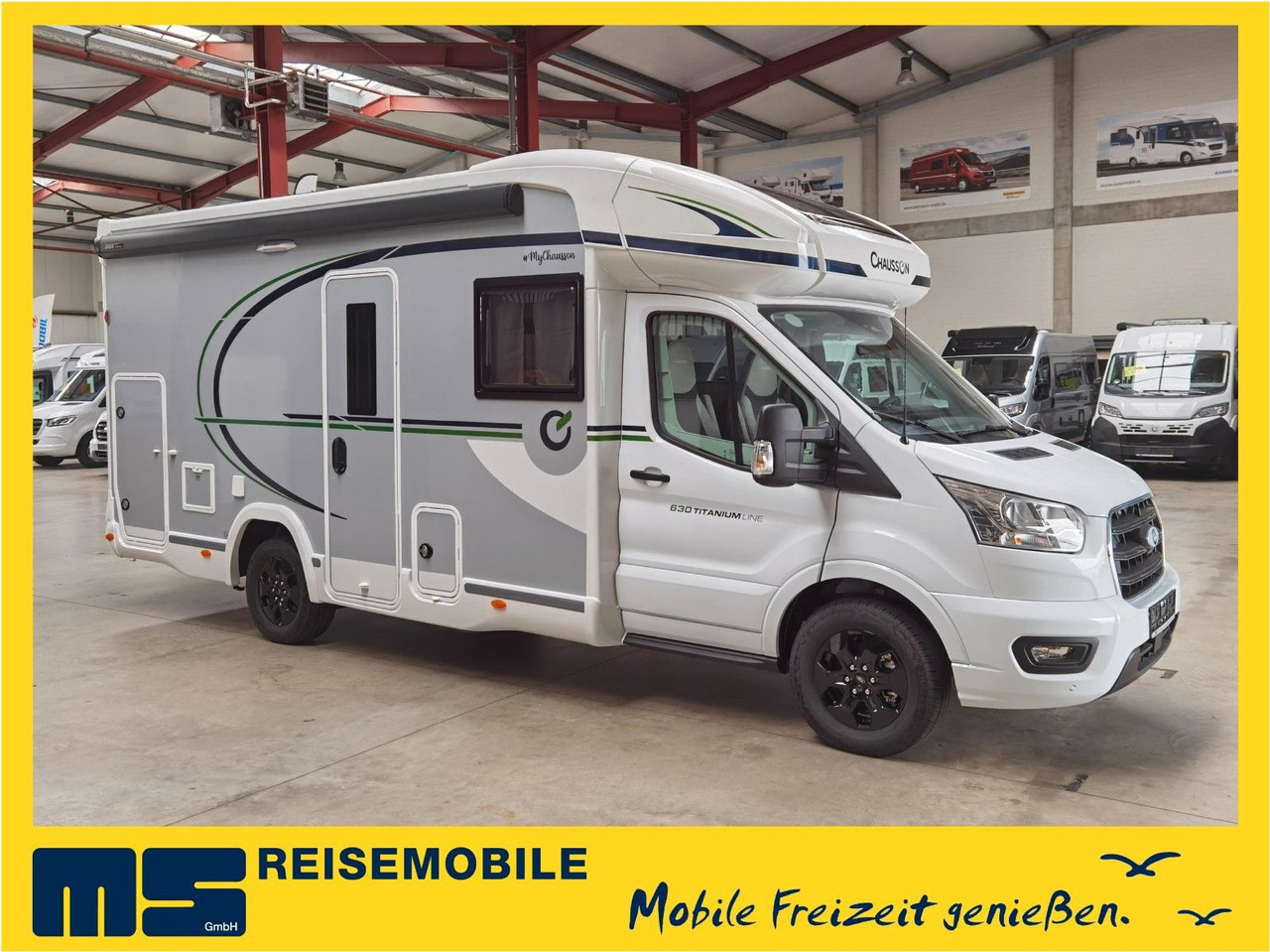 Chausson 630 TITANIUM / - 2026 - / EINZEL. - HUBBETTEN - Halvintegrerad husbil: bild 1 Chausson 630 TITANIUM / - 2026 - / EINZEL. - HUBBETTEN - Halvintegrerad husbil: bild 1