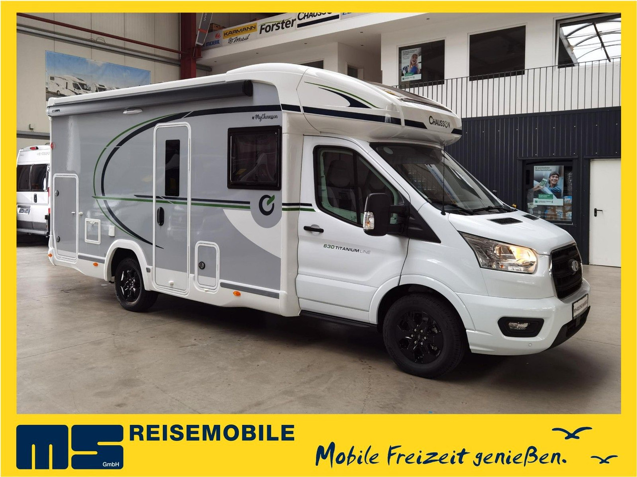 Chausson 630 TITANIUM / - 2026 - / EINZEL.- HUBBETTEN - Halvintegrerad husbil: bild 1 Chausson 630 TITANIUM / - 2026 - / EINZEL.- HUBBETTEN - Halvintegrerad husbil: bild 1