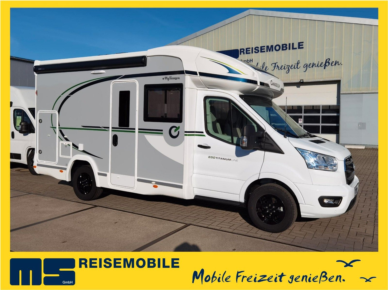 Chausson 650 TITANIUM / - 2026 - / 165PS - 8G. / HUBBETT - Halvintegrerad husbil: bild 1 Chausson 650 TITANIUM / - 2026 - / 165PS - 8G. / HUBBETT - Halvintegrerad husbil: bild 1