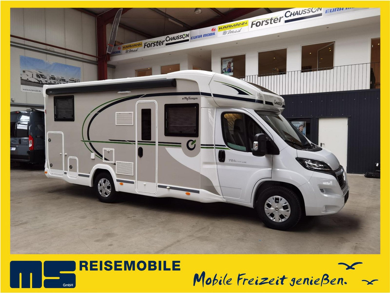Chausson 724 ETAPE - LINE /140PS /ZUBEHÖR & CONNECT PAKET - Halvintegrerad husbil: bild 1 Chausson 724 ETAPE - LINE /140PS /ZUBEHÖR & CONNECT PAKET - Halvintegrerad husbil: bild 1