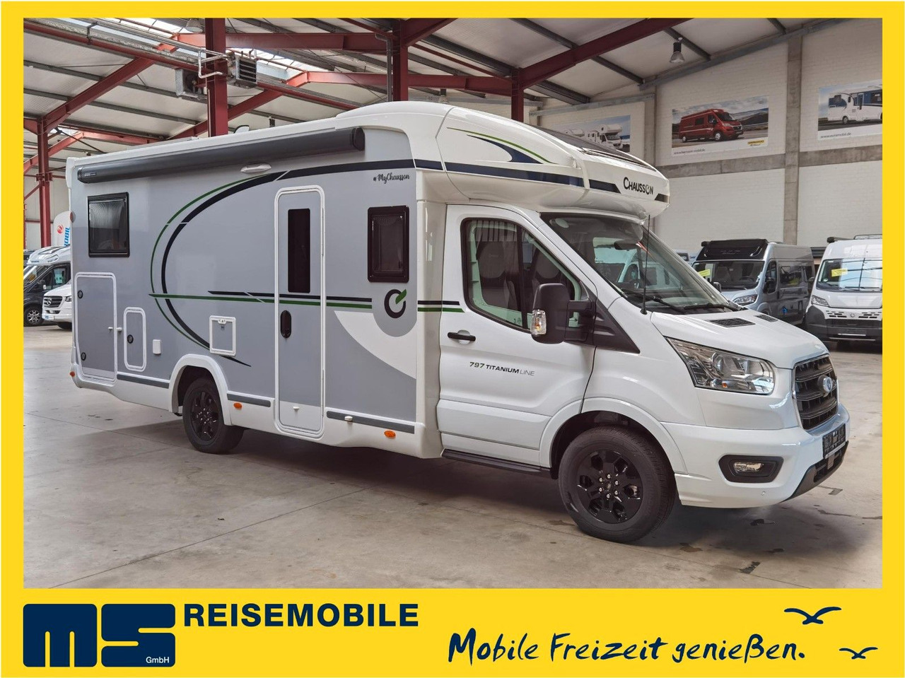 Chausson 797 TITANIUM / - 2026 - / EINZELBETTEN & HUBBETT - Halvintegrerad husbil: bild 1 Chausson 797 TITANIUM / - 2026 - / EINZELBETTEN & HUBBETT - Halvintegrerad husbil: bild 1