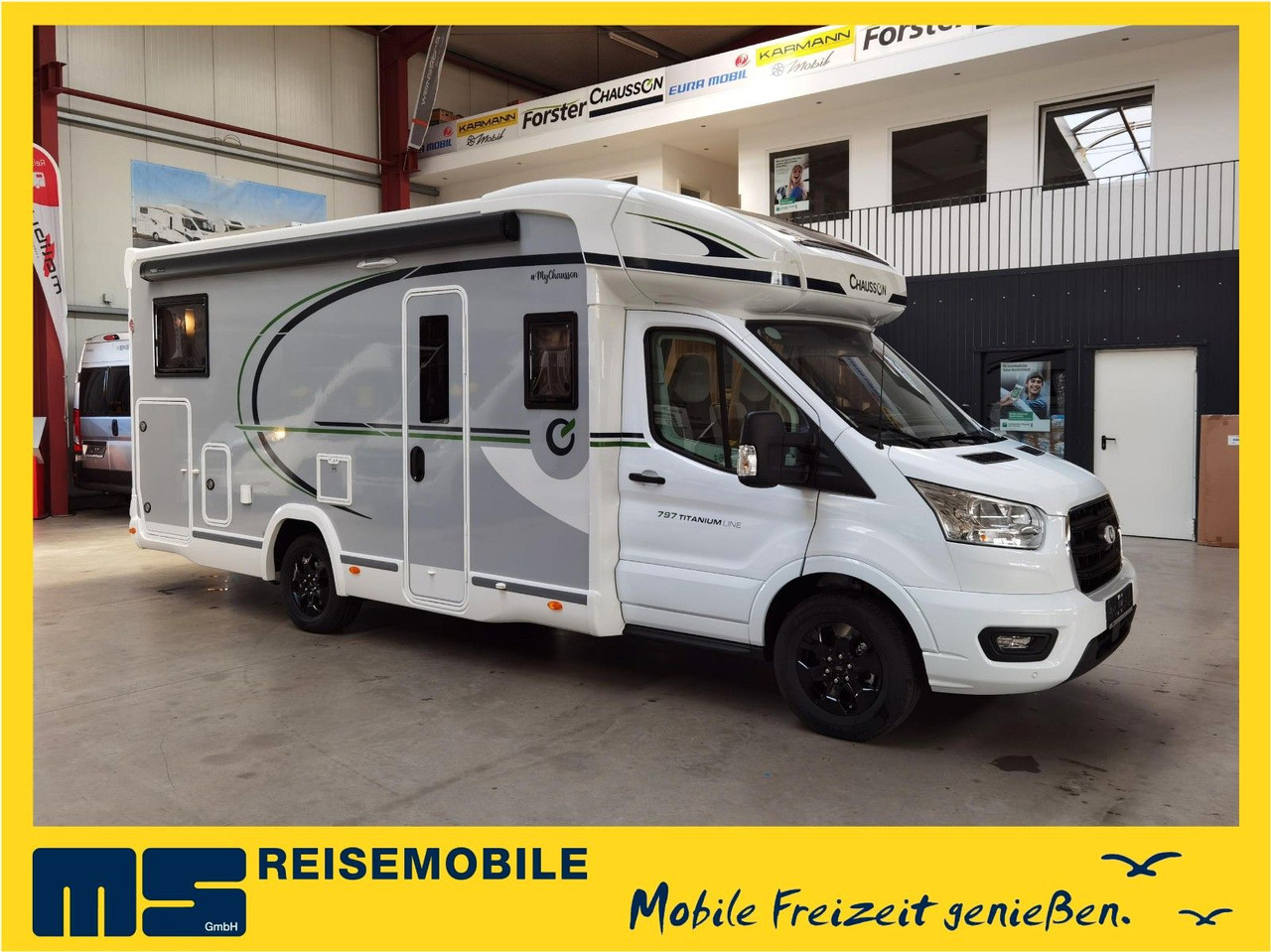 Chausson 797 TITANIUM / - 2026 - / EINZELBETTEN & HUBBETT - Halvintegrerad husbil: bild 1 Chausson 797 TITANIUM / - 2026 - / EINZELBETTEN & HUBBETT - Halvintegrerad husbil: bild 1