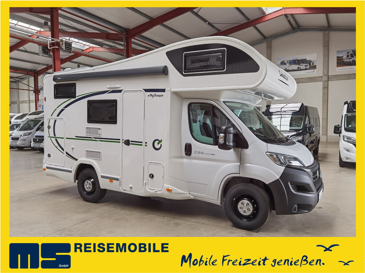 Chausson C 514 FIRST LINE /140PS / ZUBEHÖR- PAKET / 5.99M - Alkovbil: bild 1 Chausson C 514 FIRST LINE /140PS / ZUBEHÖR- PAKET / 5.99M - Alkovbil: bild 1