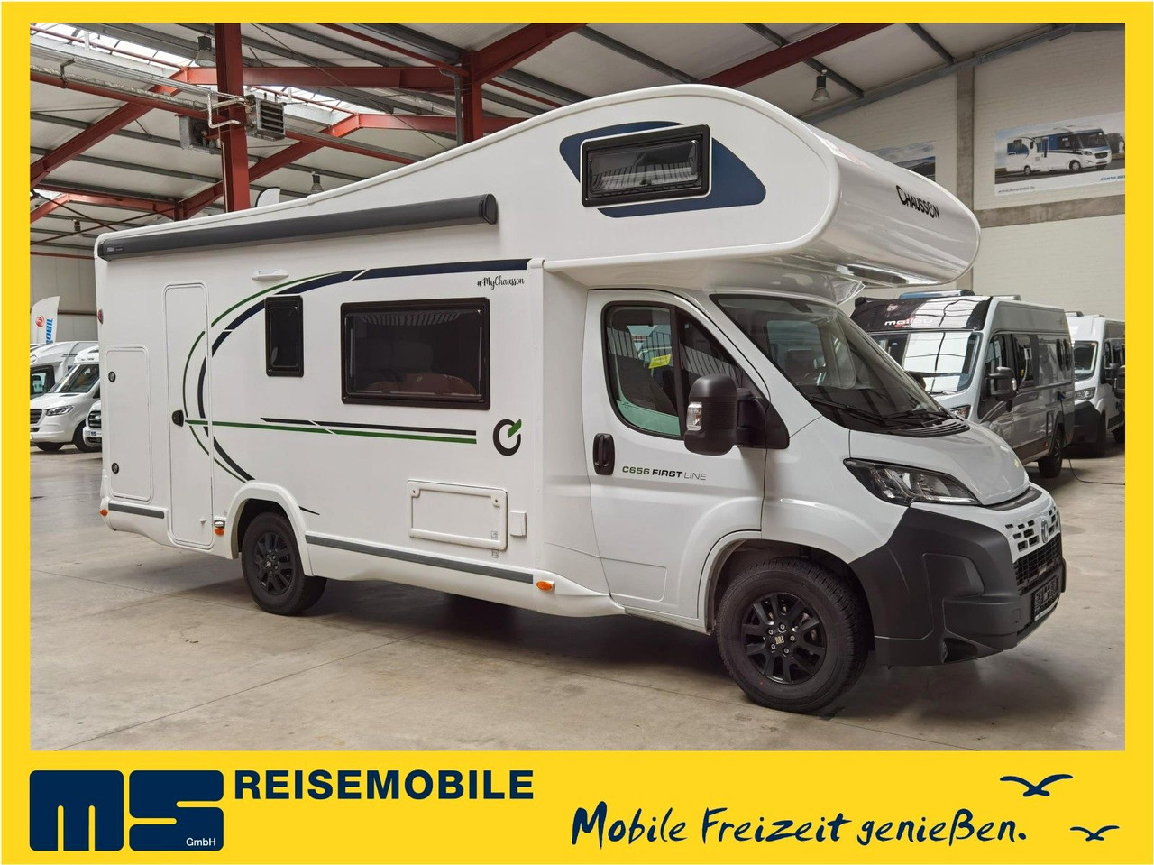 Chausson C 656 FIRST LINE /-2025- / 140PS / ETAGENBETTEN - Alkovbil: bild 1 Chausson C 656 FIRST LINE /-2025- / 140PS / ETAGENBETTEN - Alkovbil: bild 1