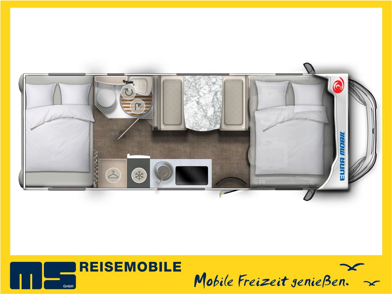 Eura Mobil ACTIVA ONE 690 HB / 180PS-40H MAXI/ PANORAMADACH - Alkovbil: bild 2 Eura Mobil ACTIVA ONE 690 HB / 180PS-40H MAXI/ PANORAMADACH - Alkovbil: bild 2