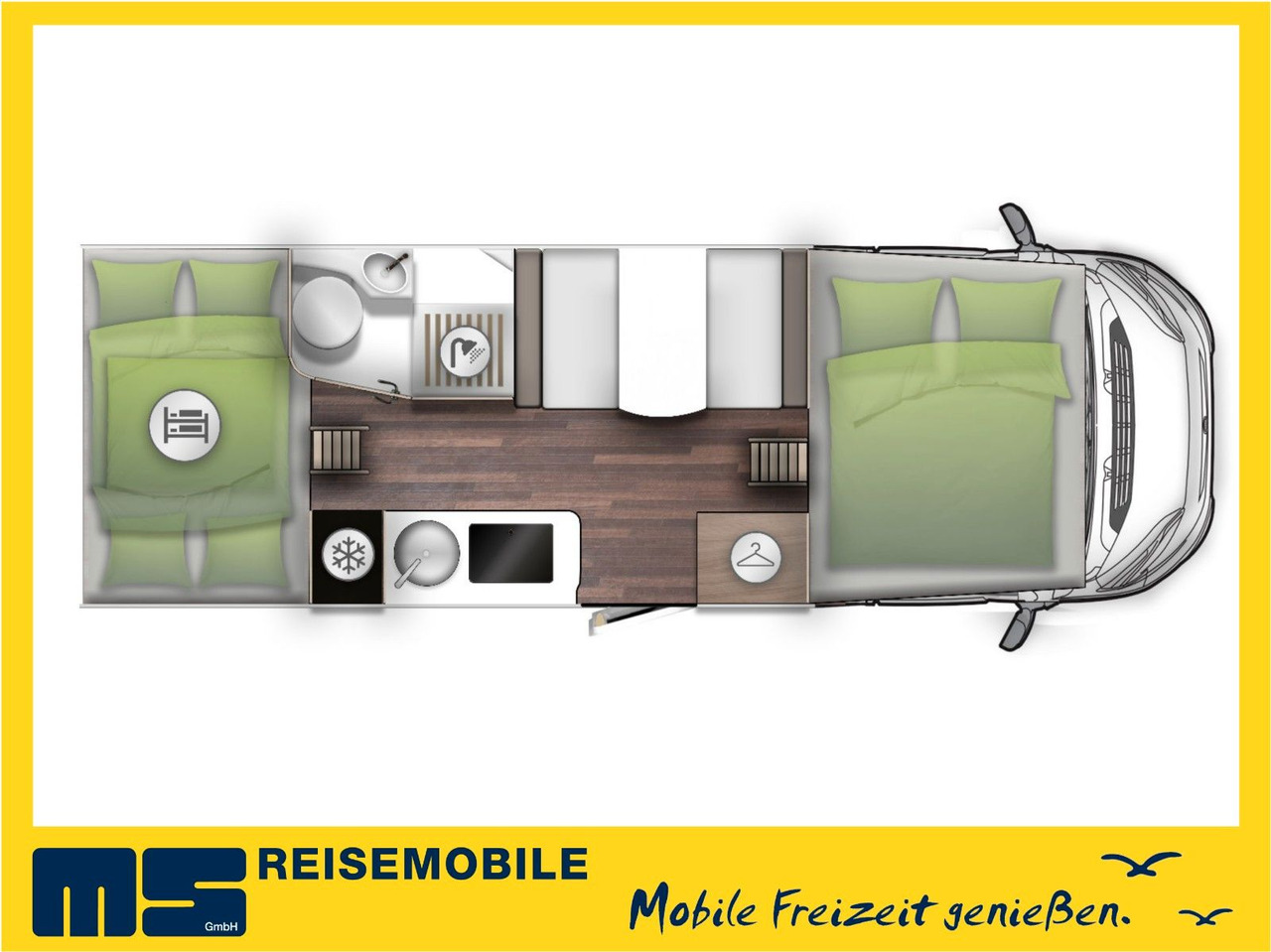Forster A 699 DVB / -2026- / 165PS-8G AUTOMATIK - Alkovbil: bild 2 Forster A 699 DVB / -2026- / 165PS-8G AUTOMATIK - Alkovbil: bild 2