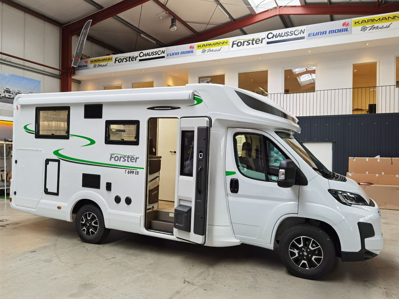 Halvintegrerad husbil Forster T 699 EB /-2025-/ 140PS/ EINZELBETTEN & HUBBETT: bild 10