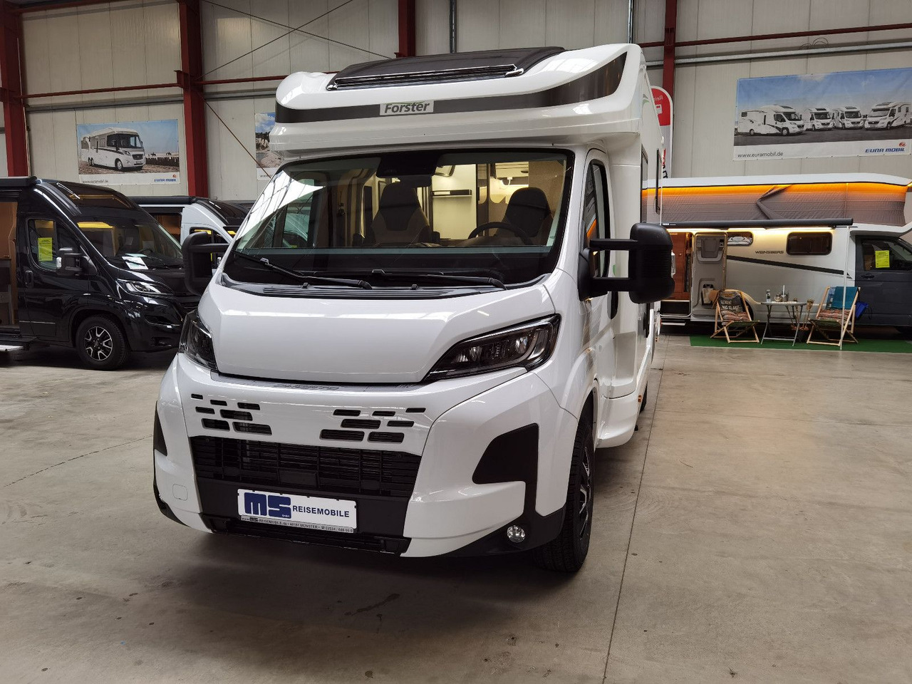 Halvintegrerad husbil Forster T 699 EB /-2025-/ 140PS/ EINZELBETTEN & HUBBETT: bild 8