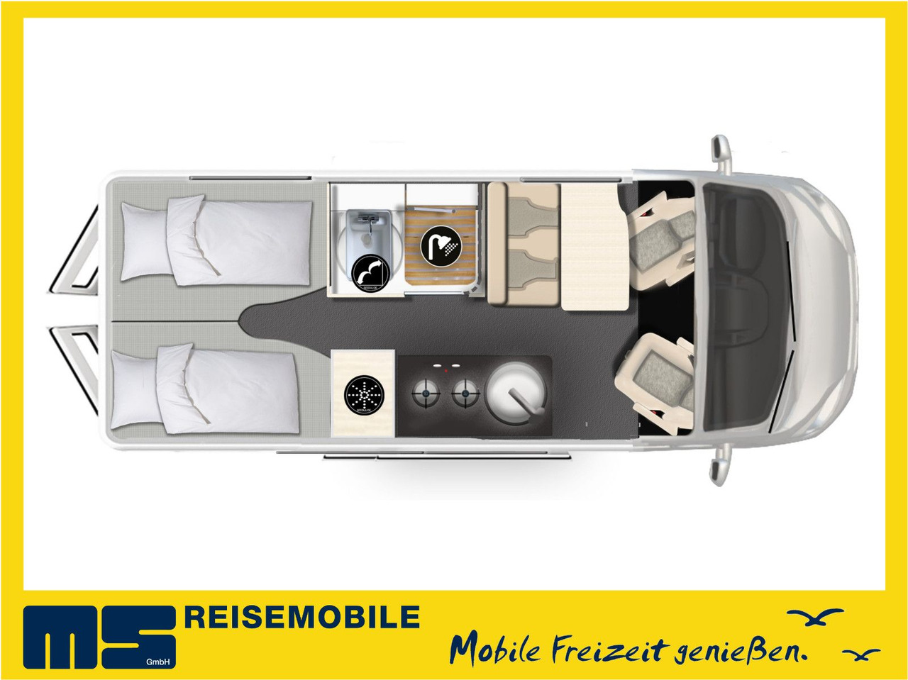 Karmann DEXTER 625 / MODELL 2026 / EINZELBETTEN - Campingbil: bild 1 Karmann DEXTER 625 / MODELL 2026 / EINZELBETTEN - Campingbil: bild 1