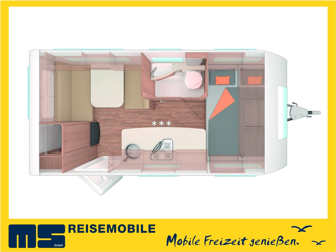 Weinsberg CARAONE 420 QD / - 2026 -/ ADVANCE & SMART PAKET - Husvagn: bild 2 Weinsberg CARAONE 420 QD / - 2026 -/ ADVANCE & SMART PAKET - Husvagn: bild 2