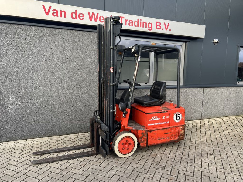 Linde e14 Heftruck Linde E14 Triplo 550 Freelift/Sideshift elektrisch - Eltruck: bild 3 Linde e14 Heftruck Linde E14 Triplo 550 Freelift/Sideshift elektrisch - Eltruck: bild 3