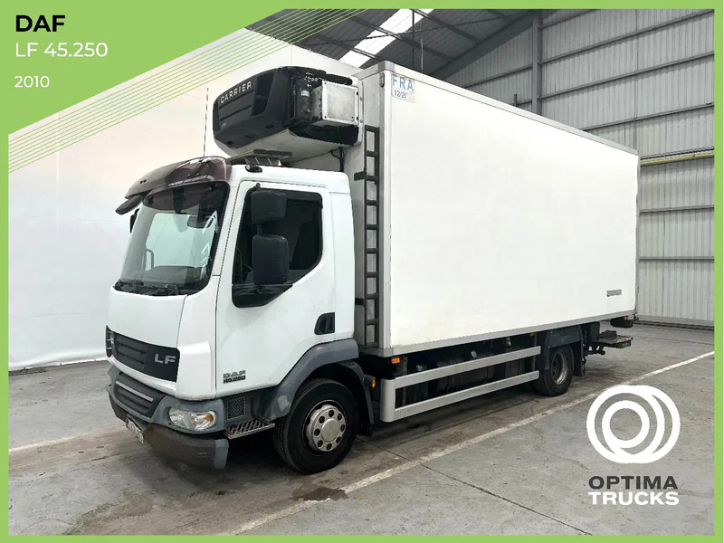DAF LF 45 250 / VLEESHANGWERK/RAILS DE VIANDE/FLEISH BAHNEN - Kylbil lastbil: bild 1 DAF LF 45 250 / VLEESHANGWERK/RAILS DE VIANDE/FLEISH BAHNEN - Kylbil lastbil: bild 1