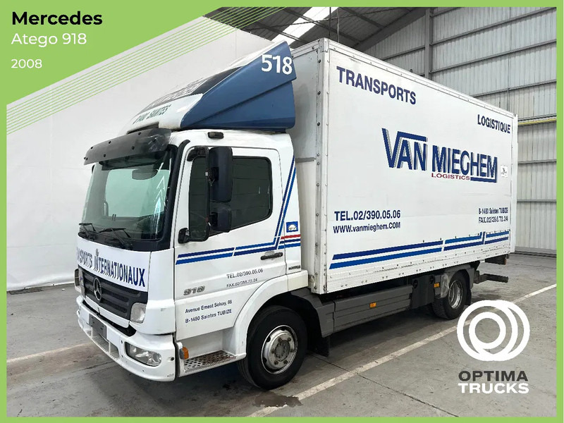 Mercedes-Benz Atego 918 - Lastbil med skåp: bild 1 Mercedes-Benz Atego 918 - Lastbil med skåp: bild 1