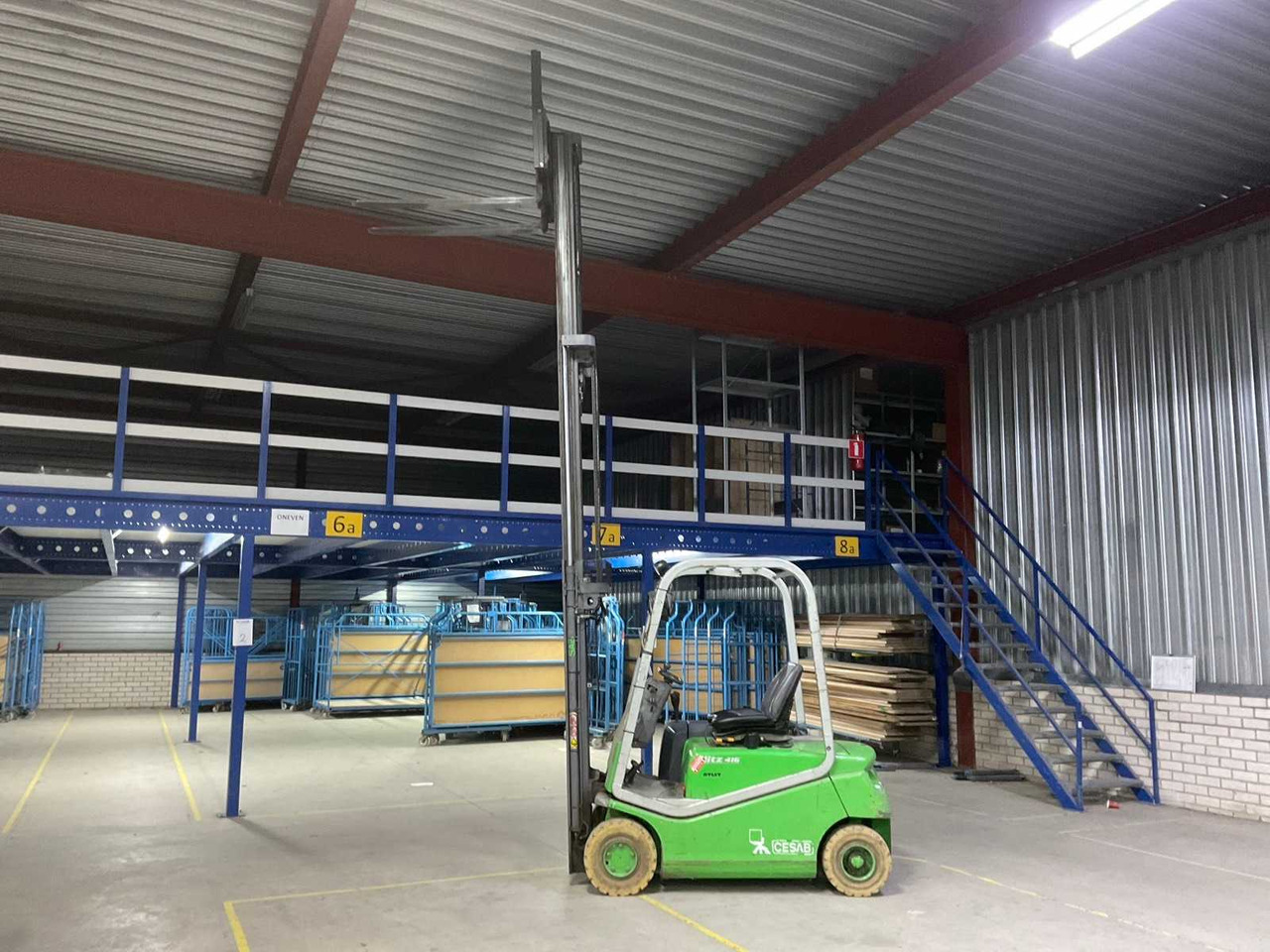 1997 CESAB BLITZ 416 FORKLIFT - Motviktstruck: bild 3 1997 CESAB BLITZ 416 FORKLIFT - Motviktstruck: bild 3