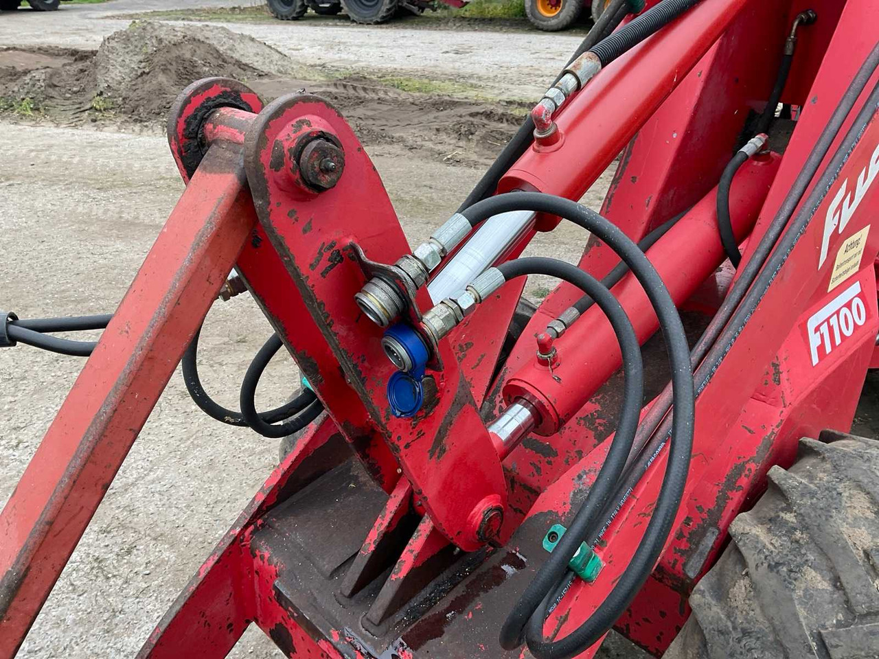 Hjullastare 1998: FUCHS F1100 SHOVEL: bild 12