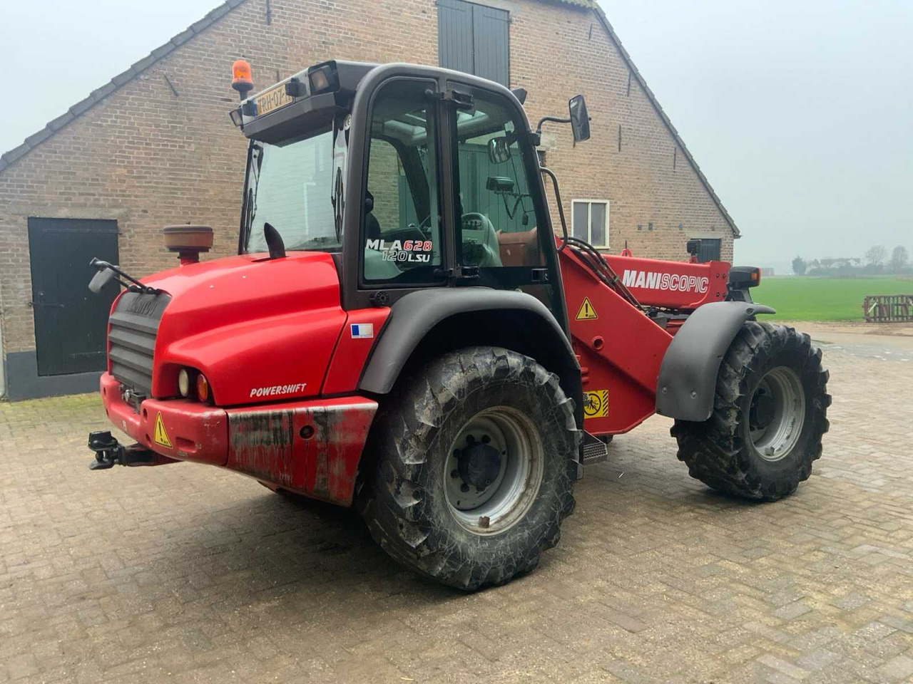 2007 MANITOU MLA628 120LSU SHOVEL - Hjullastare: bild 4 2007 MANITOU MLA628 120LSU SHOVEL - Hjullastare: bild 4