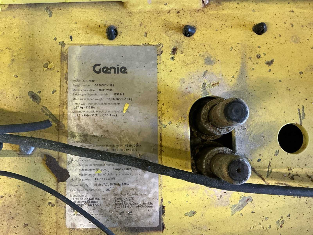 2008 GENIE GS1932 AERIAL PLATFORM - Lift: bild 3 2008 GENIE GS1932 AERIAL PLATFORM - Lift: bild 3