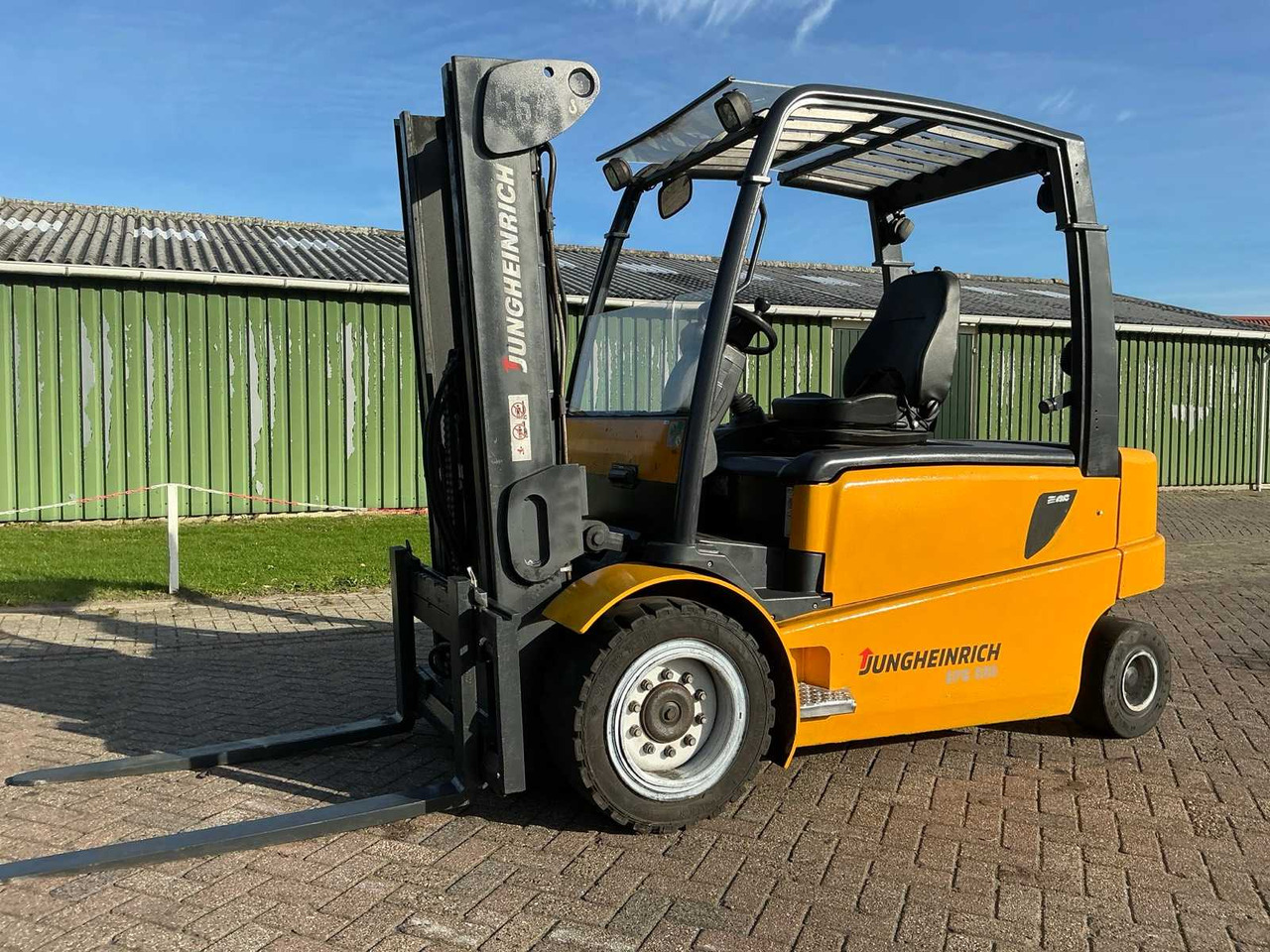 2008 JUNGHEINRICH FG550 FORKLIFT - Motviktstruck: bild 1 2008 JUNGHEINRICH FG550 FORKLIFT - Motviktstruck: bild 1