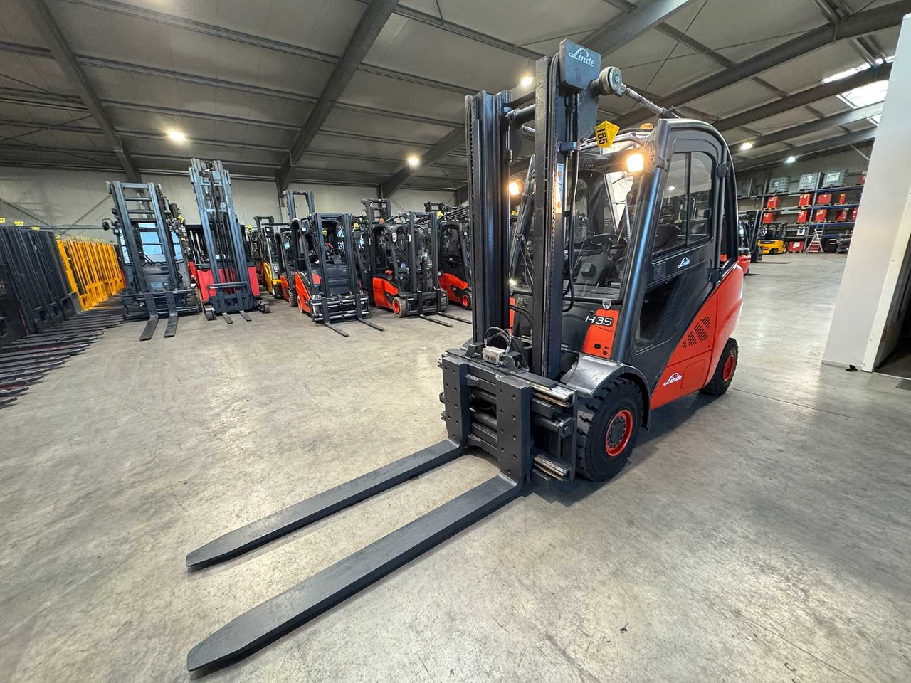 2008 SERVICE + UVV 01/2026 LINDE H35T 3.500KG 3.+4. VALVE WIDER 148CM FORK ADJUSTER GAS FORKLIFT FORKLIFT 10.543 HOURS - Motviktstruck: bild 2 2008 SERVICE + UVV 01/2026 LINDE H35T 3.500KG 3.+4. VALVE WIDER 148CM FORK ADJUSTER GAS FORKLIFT FORKLIFT 10.543 HOURS - Motviktstruck: bild 2