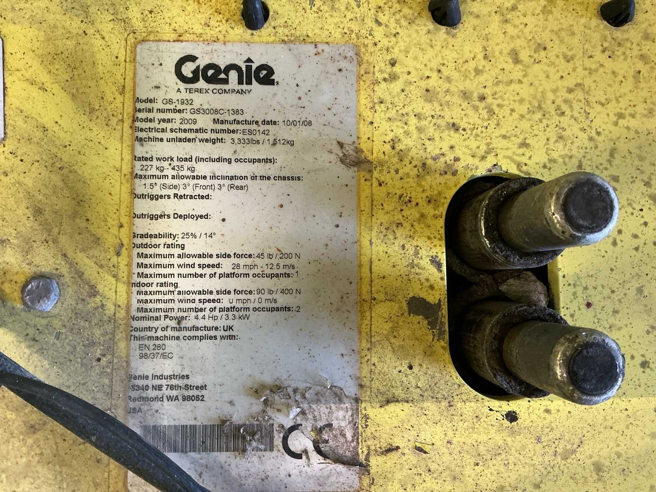 2009 GENIE GS1932 AERIAL PLATFORM - Lift: bild 5 2009 GENIE GS1932 AERIAL PLATFORM - Lift: bild 5