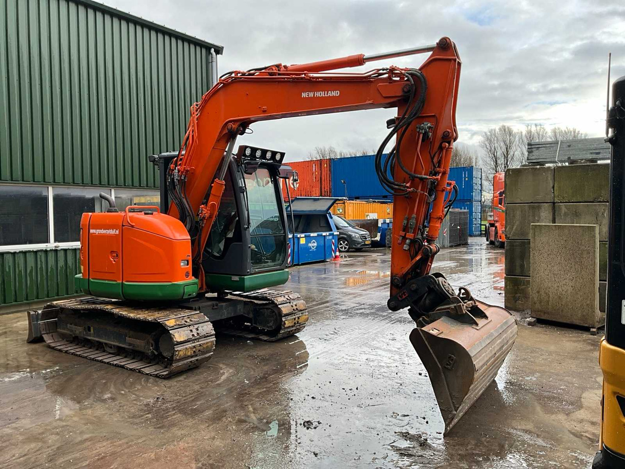 2012 NEW HOLLAND E70BSR-2 MIDI EXCAVATOR - Grävmaskin: bild 2 2012 NEW HOLLAND E70BSR-2 MIDI EXCAVATOR - Grävmaskin: bild 2