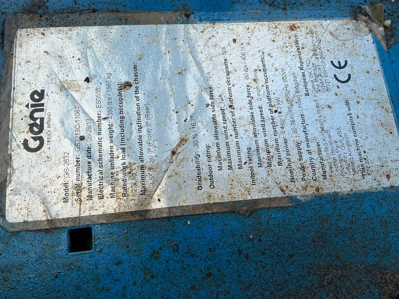 Lift 2013 GENIE GS-2632 AERIAL PLATFORM: bild 14