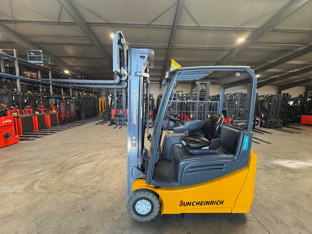 2015 JUNGHEINRICH EFG216 1,600KG TRIPLEX 500CM ELECTRIC FORKLIFT FORKLIFT 11,480 HOURS - Motviktstruck: bild 1 2015 JUNGHEINRICH EFG216 1,600KG TRIPLEX 500CM ELECTRIC FORKLIFT FORKLIFT 11,480 HOURS - Motviktstruck: bild 1