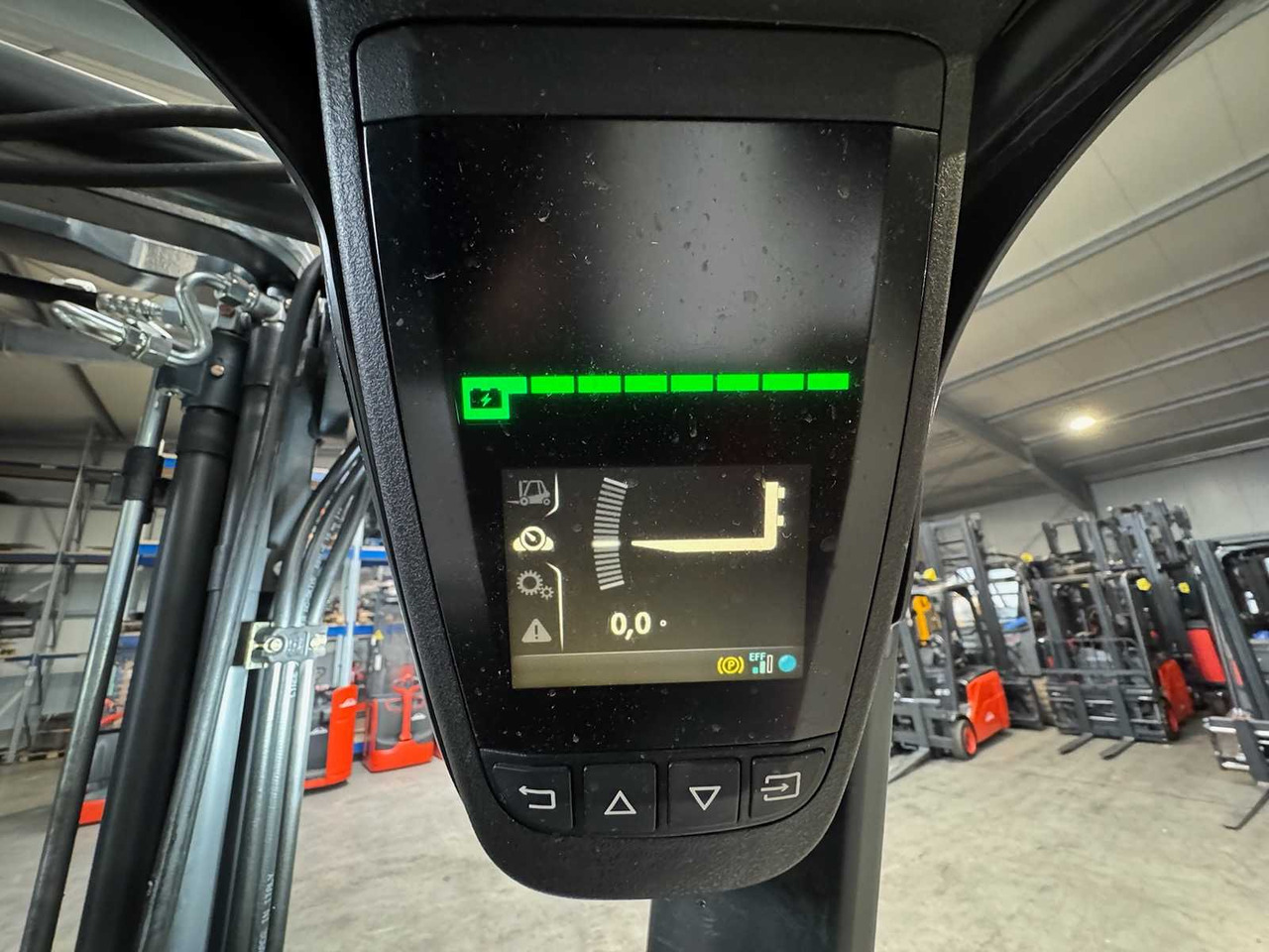 Motviktstruck 2017 SERVICE+UVV 11/2026 LINDE E16 1,600KG ELECTRIC FORKLIFT 5,866 HOURS: bild 18