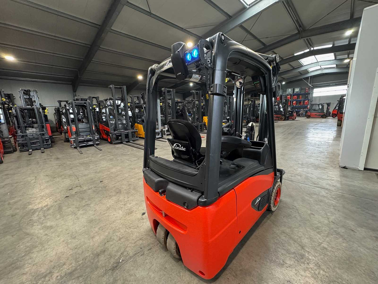 Motviktstruck 2017 SERVICE+UVV 11/2026 LINDE E16 1,600KG ELECTRIC FORKLIFT 5,866 HOURS: bild 6