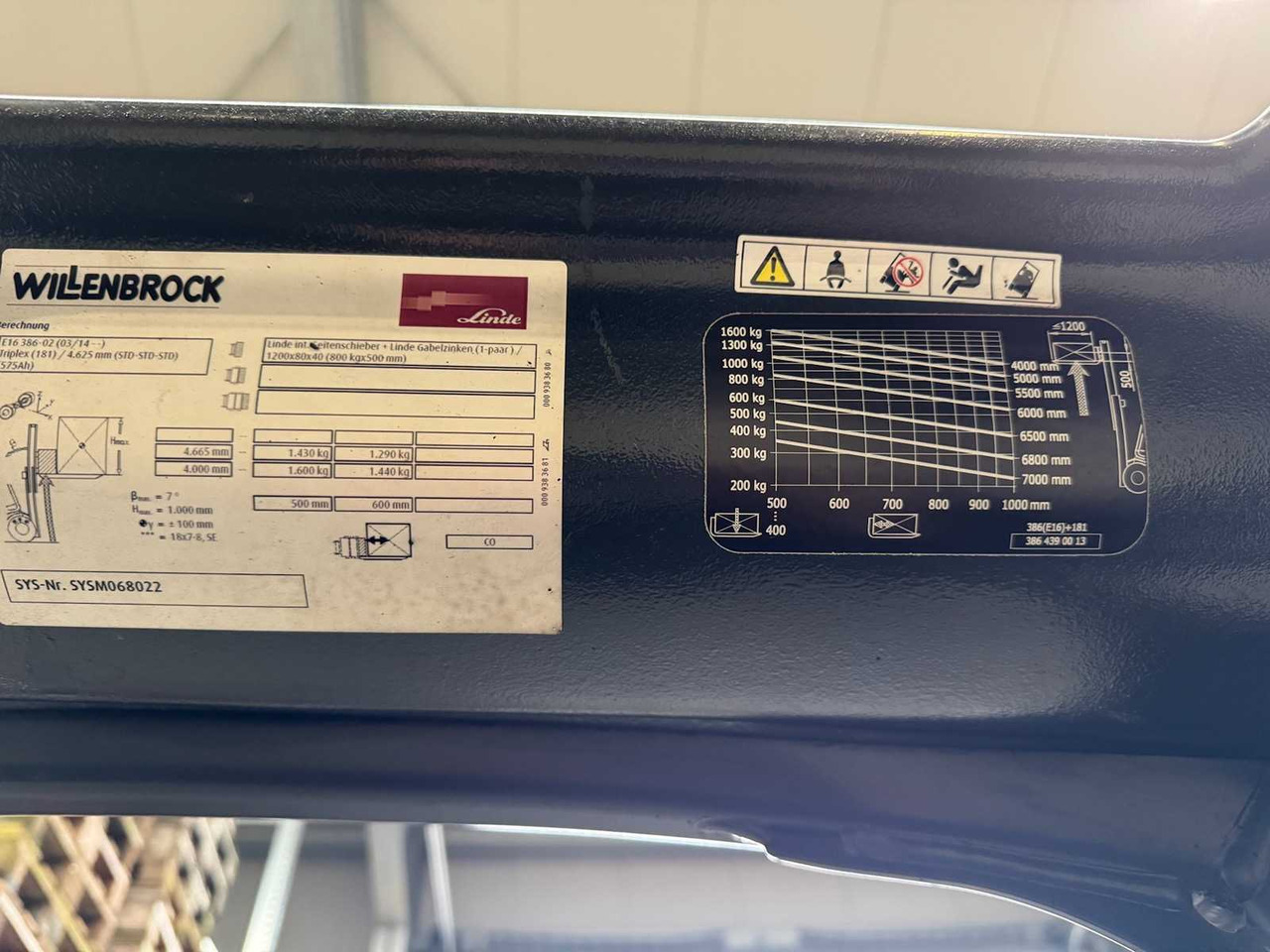 Motviktstruck 2017 SERVICE+UVV 11/2026 LINDE E16 1,600KG ELECTRIC FORKLIFT 5,866 HOURS: bild 24