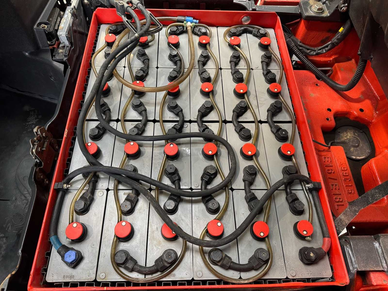 Motviktstruck 2017 SERVICE+UVV 11/2026 LINDE E16 1,600KG ELECTRIC FORKLIFT 5,866 HOURS: bild 20