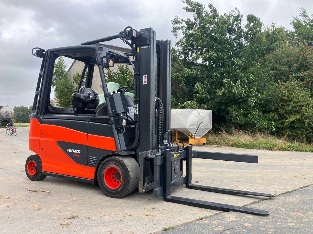 2018 LINDE E35 FORKLIFT - Motviktstruck: bild 4 2018 LINDE E35 FORKLIFT - Motviktstruck: bild 4