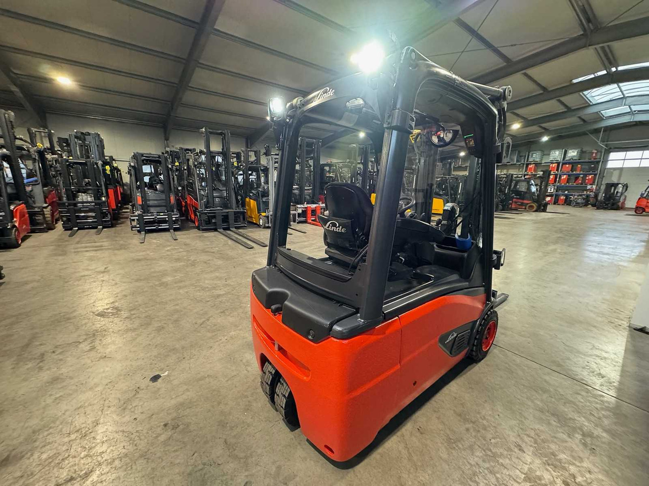 Motviktstruck 2020 SERVICE + UVV 11/2026 LINDE E16L 1,600KG 3RD + 4TH VALVE DUPLEX FREE LIFT ELECTRIC FORKLIFT 9,602 HOURS: bild 7