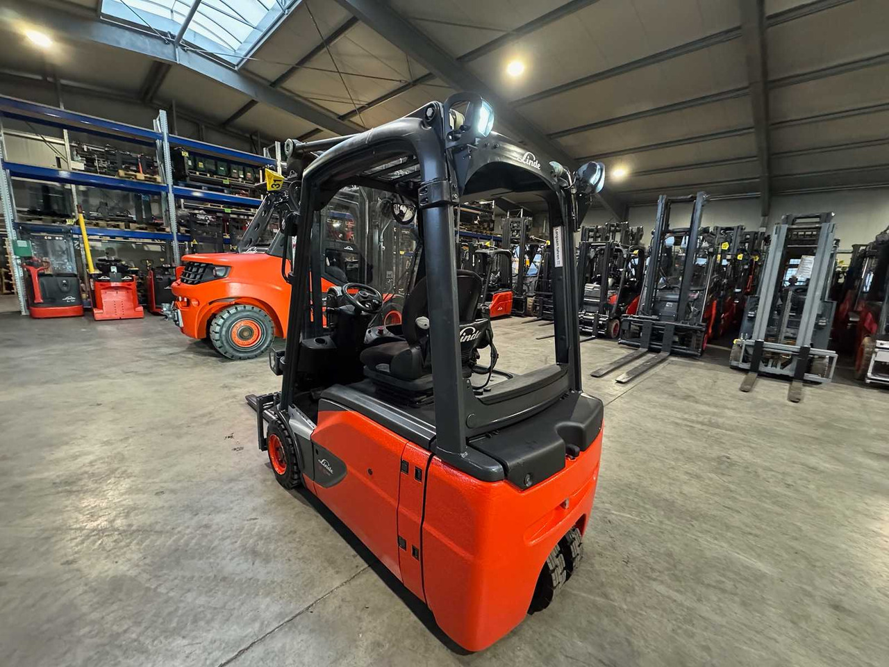 Motviktstruck 2020 SERVICE + UVV 11/2026 LINDE E16L 1,600KG 3RD + 4TH VALVE DUPLEX FREE LIFT ELECTRIC FORKLIFT 9,602 HOURS: bild 8