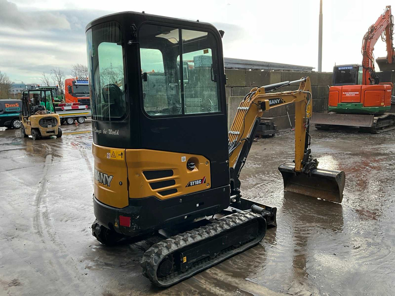 2023 SANY SY18C MINI EXCAVATOR - Minigrävmaskin: bild 4 2023 SANY SY18C MINI EXCAVATOR - Minigrävmaskin: bild 4