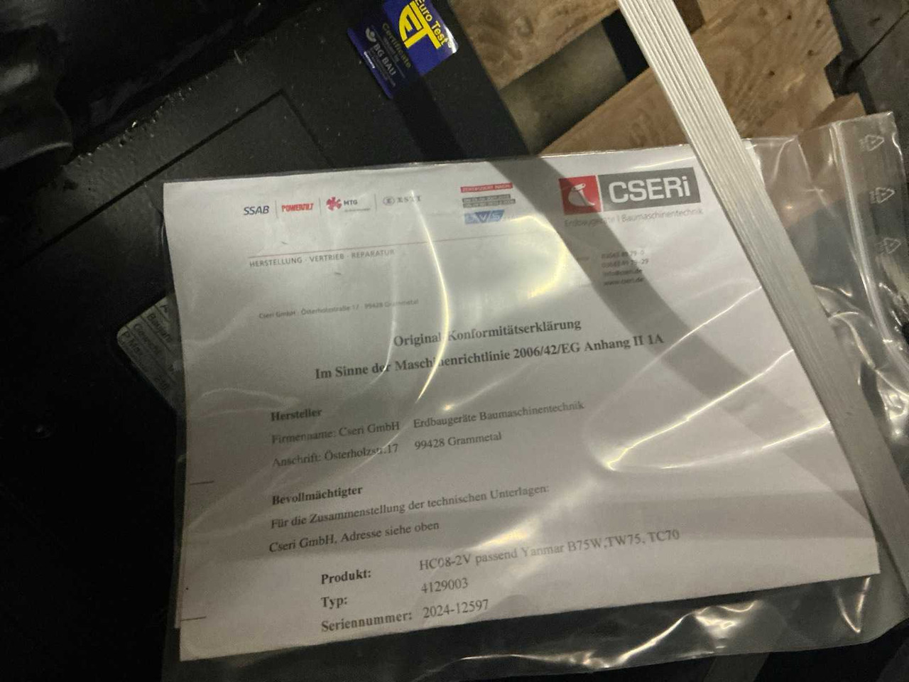 2024 YANMAR HC08-2V QUICK COUPLER, HYDR. - Hjullastare: bild 5 2024 YANMAR HC08-2V QUICK COUPLER, HYDR. - Hjullastare: bild 5