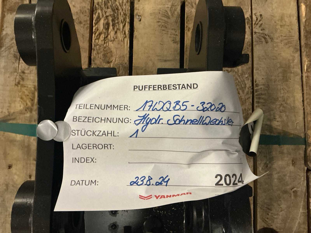 2024 YANMAR QUICK COUPLER, HYDR. - Hjullastare: bild 3 2024 YANMAR QUICK COUPLER, HYDR. - Hjullastare: bild 3