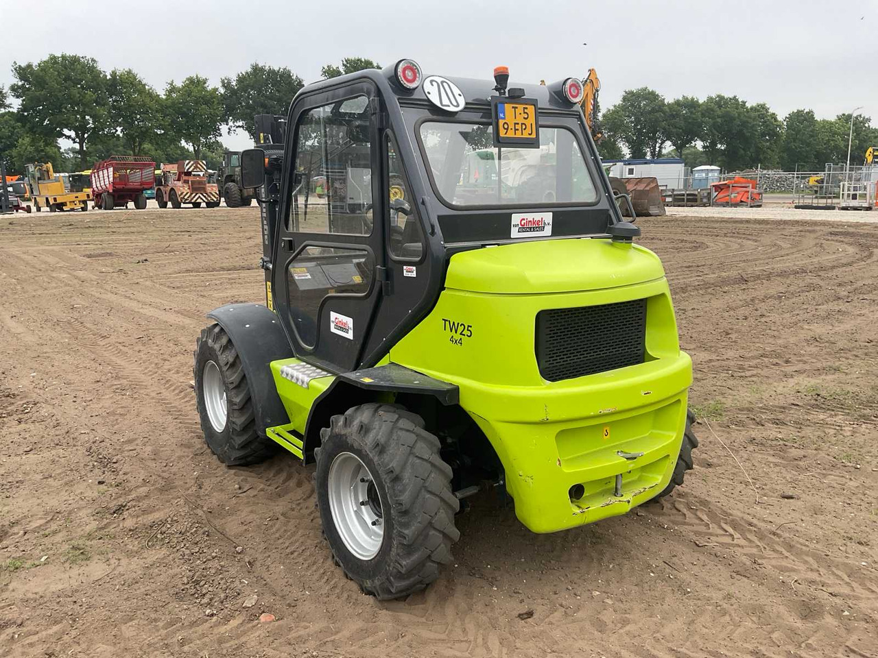 Motviktstruck ARGIMAC TW25 4X4 ROUGH TERRAIN FORKLIFT: bild 7