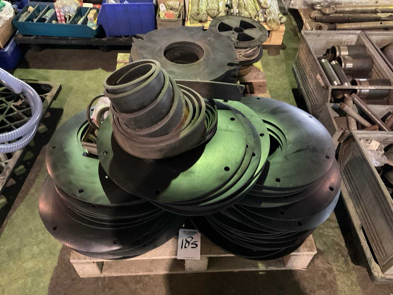 BATCH OF GASKETS FOR CHOPPING MILLS - Exakthack: bild 1 BATCH OF GASKETS FOR CHOPPING MILLS - Exakthack: bild 1