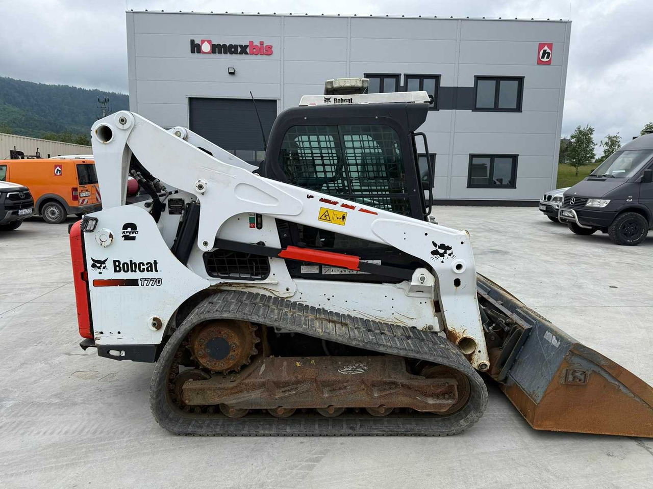 Kompakt bandlastare BOBCAT T770 TRACK LOADER: bild 8