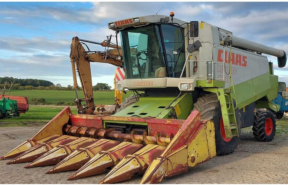 CLAAS - 2001 - LEXION 460 - COMBINE HARVESTER - Skördetröska: bild 3 CLAAS - 2001 - LEXION 460 - COMBINE HARVESTER - Skördetröska: bild 3