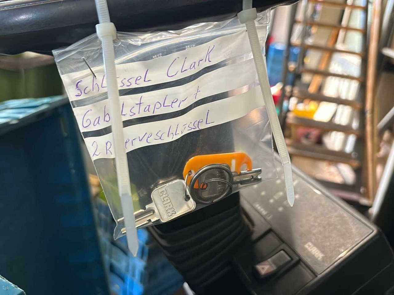 Motviktstruck CLARK - CGP 17 - LPG FORKLIFT: bild 19