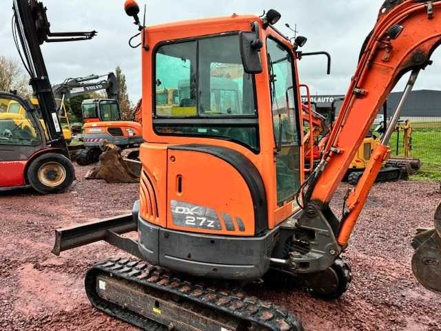 DOOSAN DX 27Z MINI CRAWLER EXCAVATOR 2.7 TON - Minigrävmaskin: bild 3 DOOSAN DX 27Z MINI CRAWLER EXCAVATOR 2.7 TON - Minigrävmaskin: bild 3