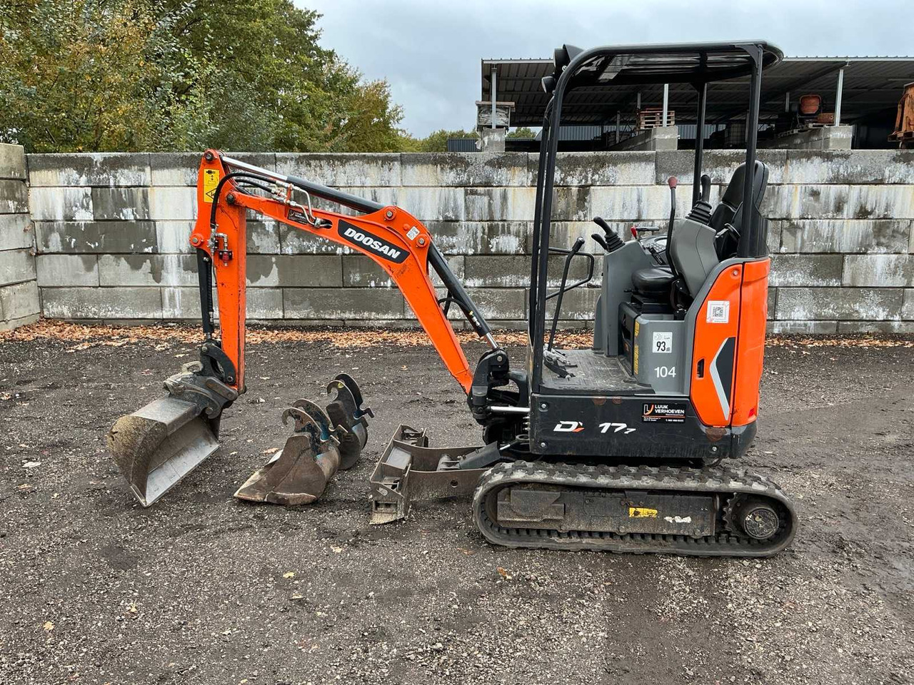Doosan 2022 DOOSAN DX17Z MINI EXCAVATOR - Minigrävmaskin: bild 2 Doosan 2022 DOOSAN DX17Z MINI EXCAVATOR - Minigrävmaskin: bild 2