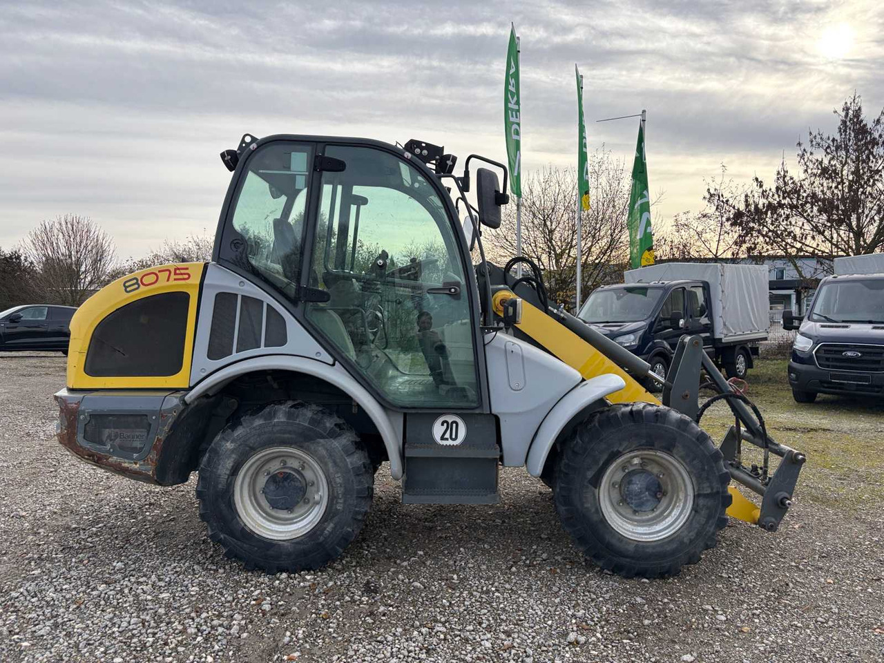 KRAMER 8075 BACKHOE LOADER - Grävlastare: bild 4 KRAMER 8075 BACKHOE LOADER - Grävlastare: bild 4