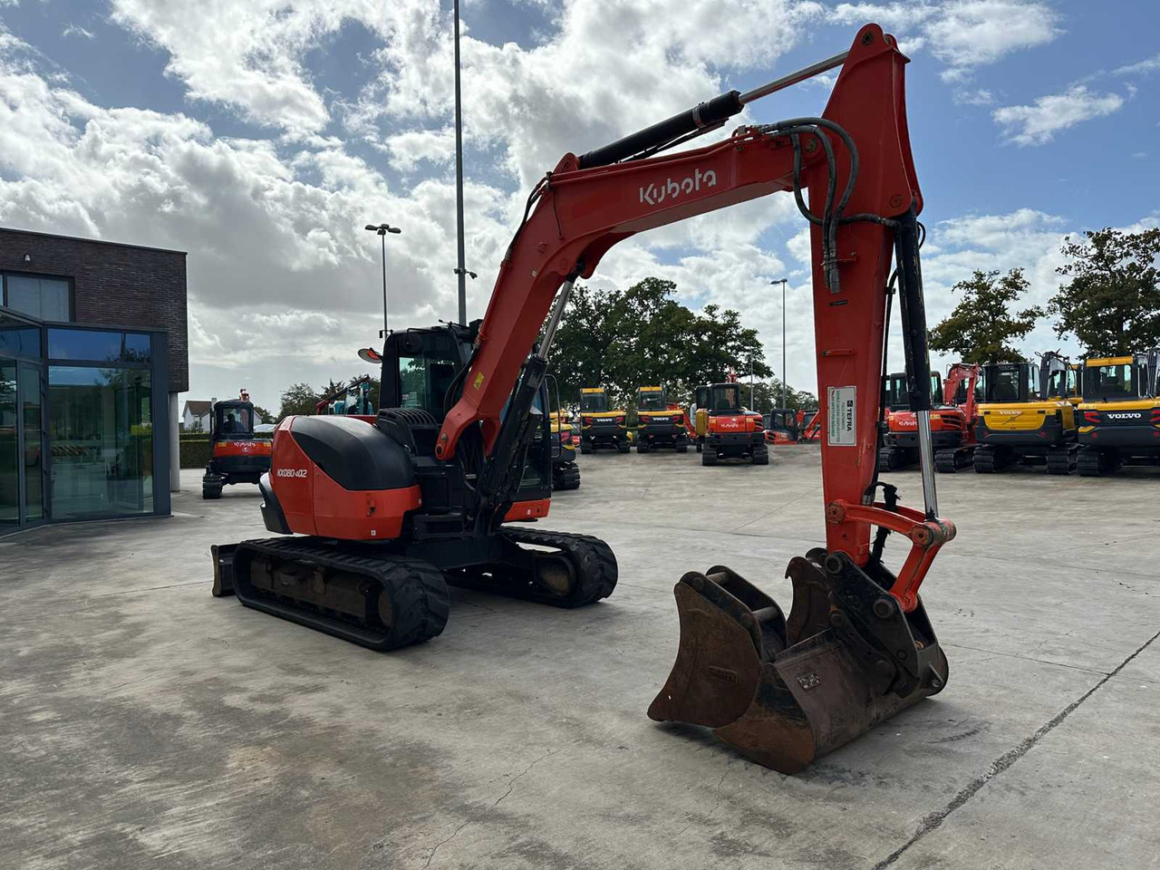 Kubota KUBOTA - 2018 - KX080 - MIDI EXCAVATOR - Bandgrävare: bild 3 Kubota KUBOTA - 2018 - KX080 - MIDI EXCAVATOR - Bandgrävare: bild 3