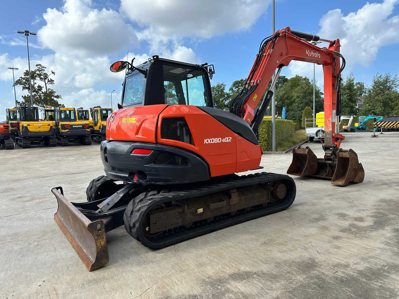 Kubota KUBOTA - 2018 - KX080 - MIDI EXCAVATOR - Bandgrävare: bild 4 Kubota KUBOTA - 2018 - KX080 - MIDI EXCAVATOR - Bandgrävare: bild 4